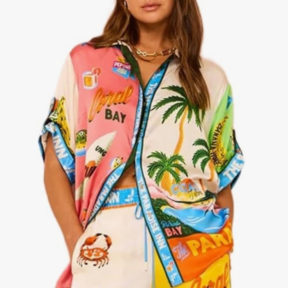 Vacation Short Set in the Style of Alémais